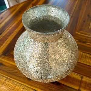 Gold Specked Decorative Vase